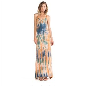 Lovers + Friends Golden Light Maxi in Tie Dye